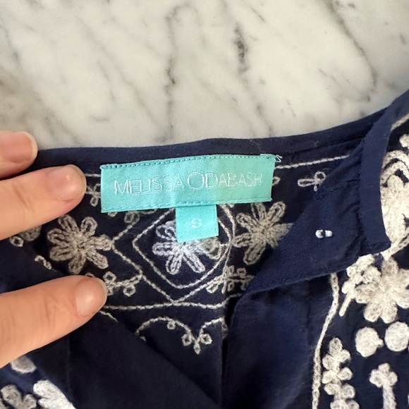 Navy Boho Melissa Obadiah Coverup - Picture 3 of 8